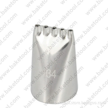 Stainless steel304 Large Pastry Grass/Holes Nozzle #134